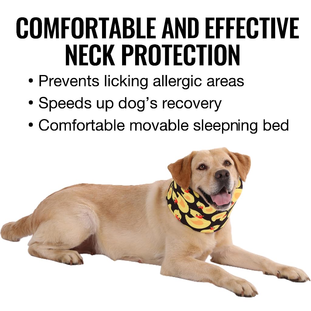 LovinPet collar memory foam closeup offers soft comfort during recovery.