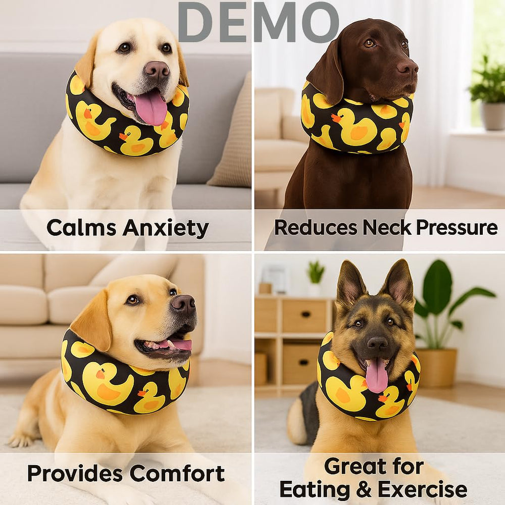 LovinPet collar travel-ready view shows compact profile for trips.