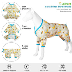 LovinPet dog undershirt easy-on pull-on design for hassle-free wear