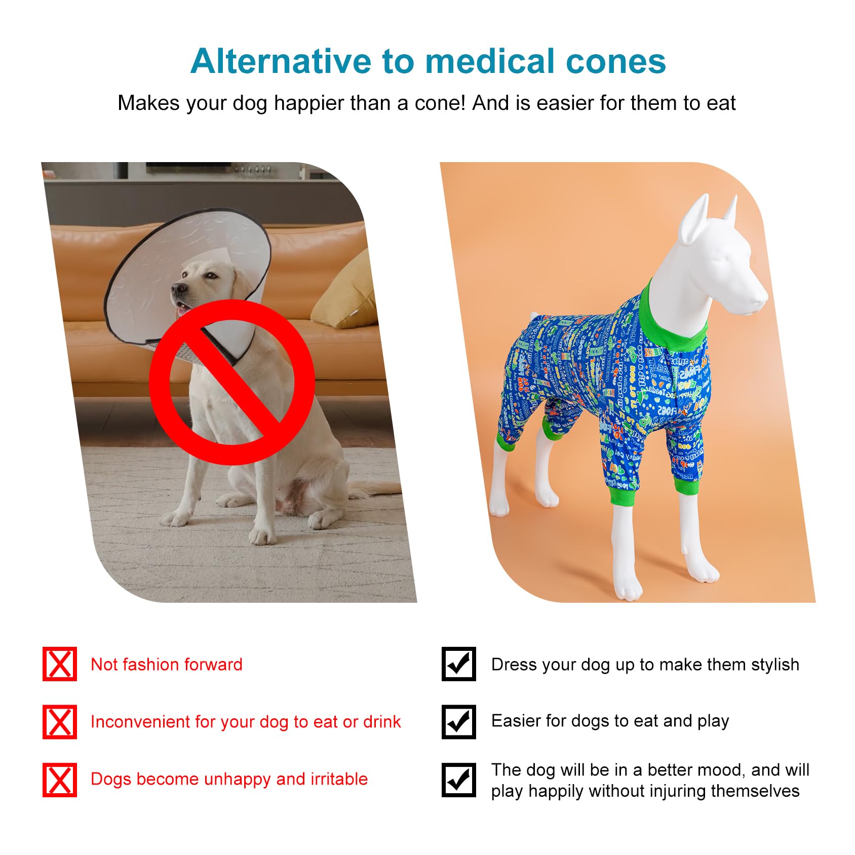 LovinPet four seasons dog onesie designed for indoor and outdoor wear.