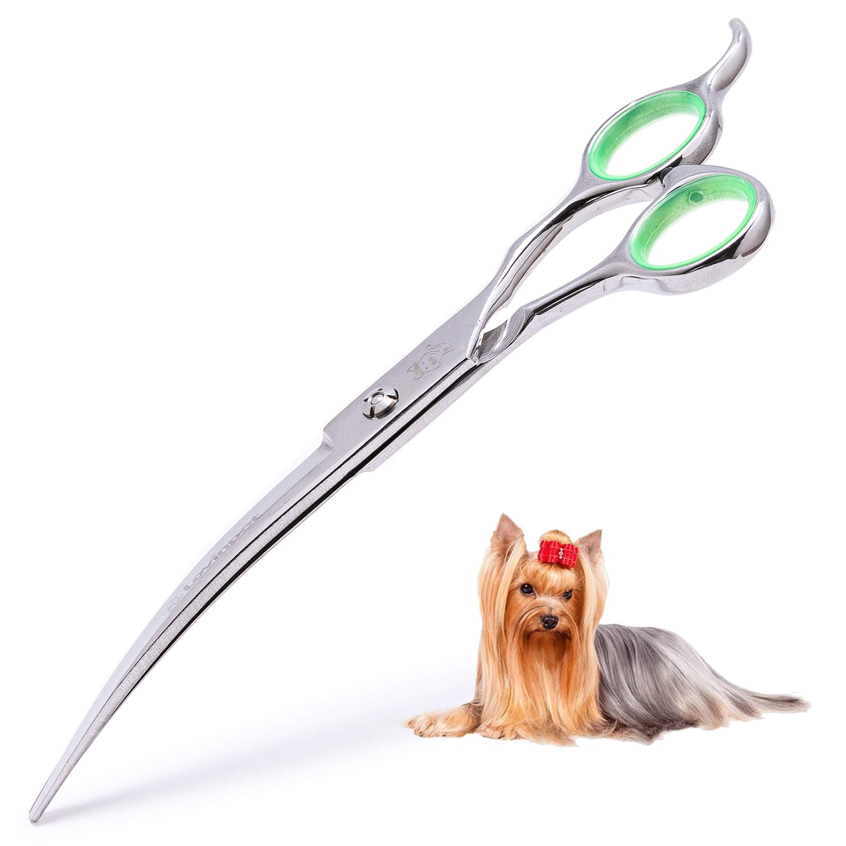 LovinPet grooming scissors with blunt tip for safe facial trimming