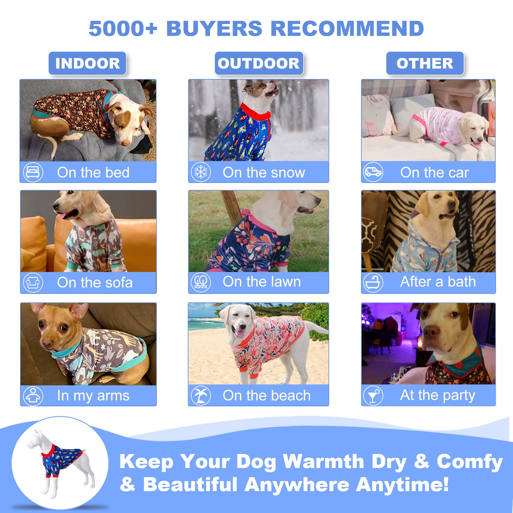LovinPet blue xl fit on large breeds features roomy chest and secure fit.
