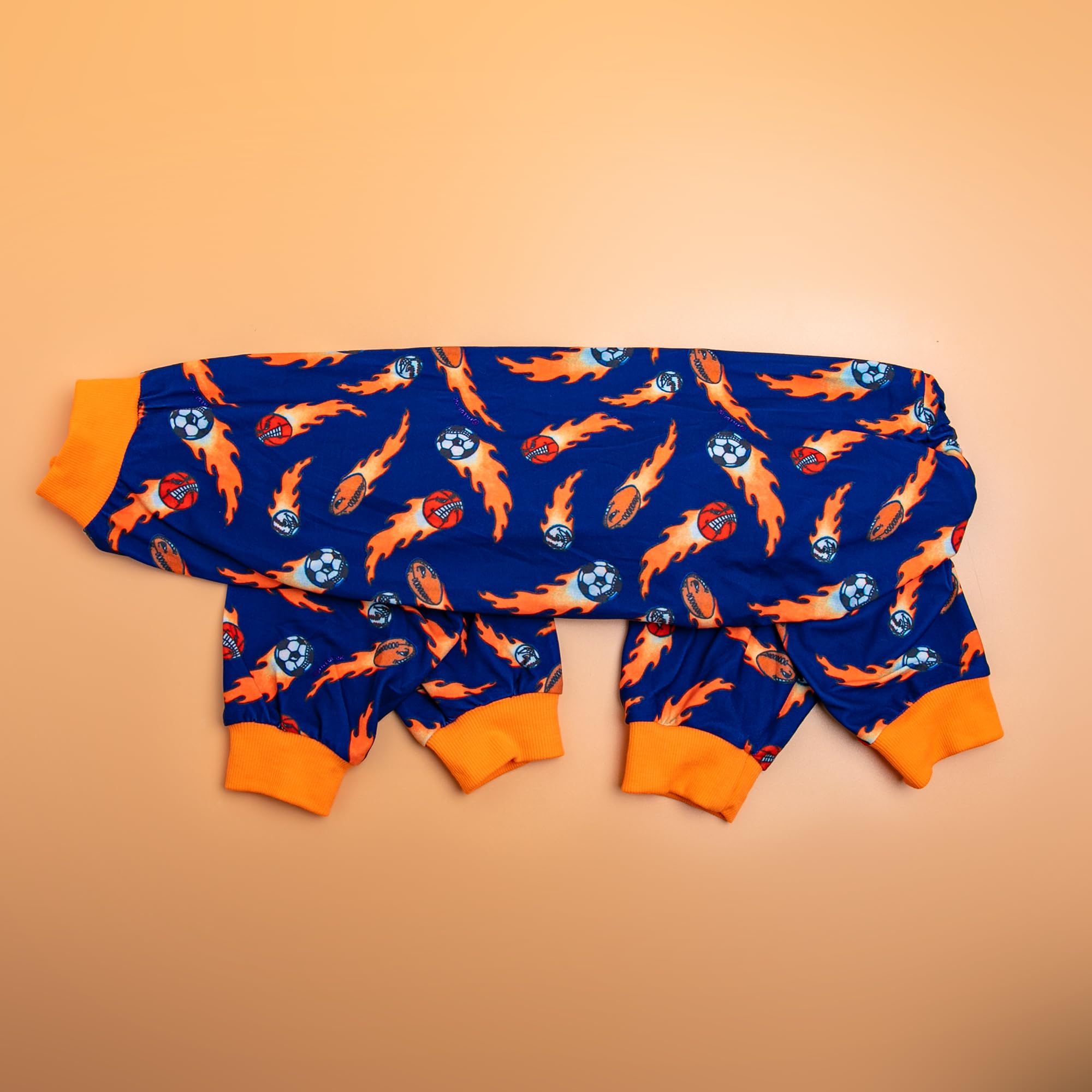 LovinPet large-dog clothes provide secure fit for confident lounging at home.
