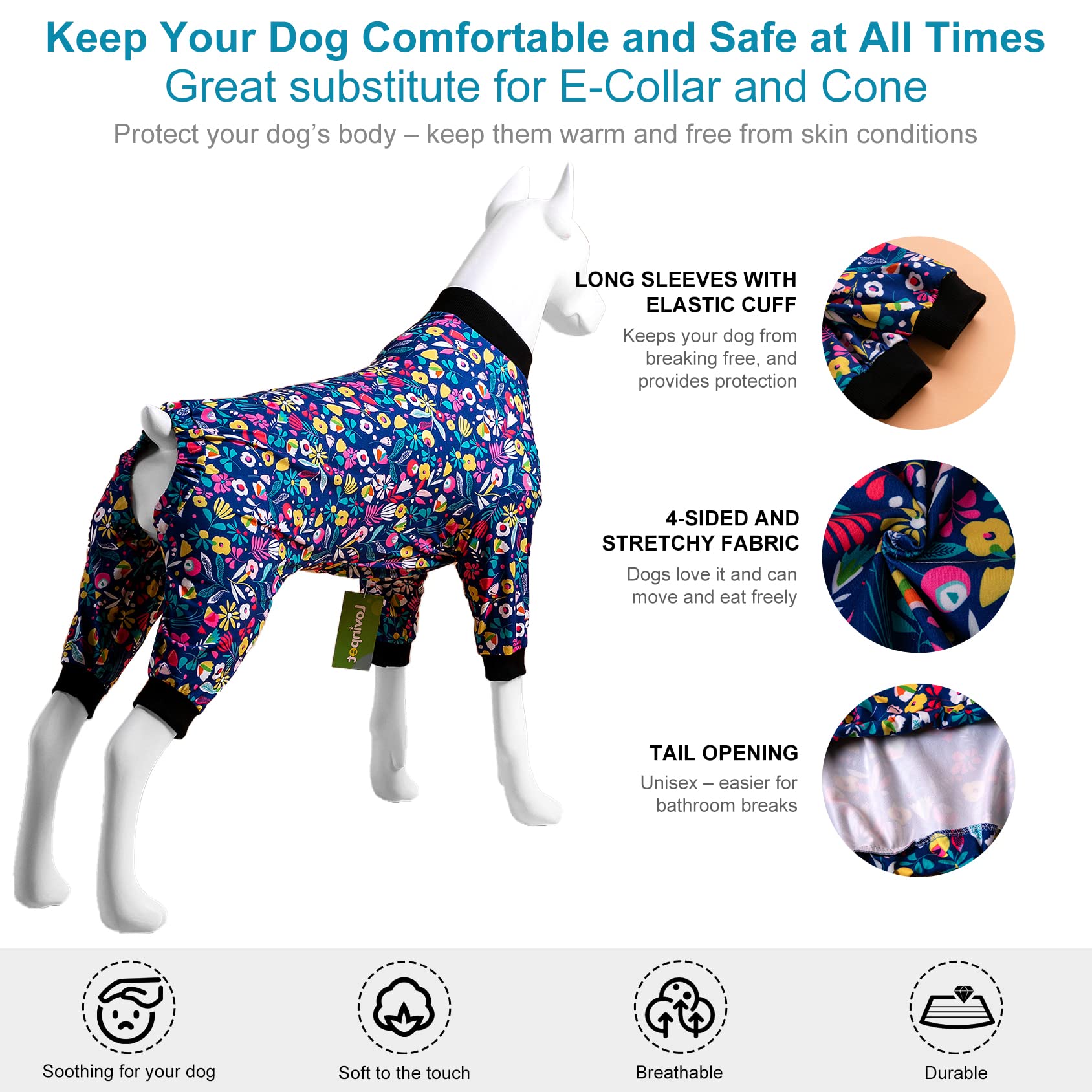LovinPet machine-washable design simplifies cleanup after outdoor adventures.