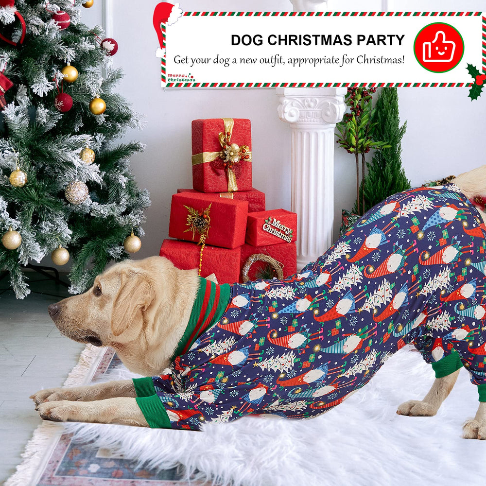 LovinPet pitbull doberman pajamas fit image demonstrates size-appropriate fit for large breeds