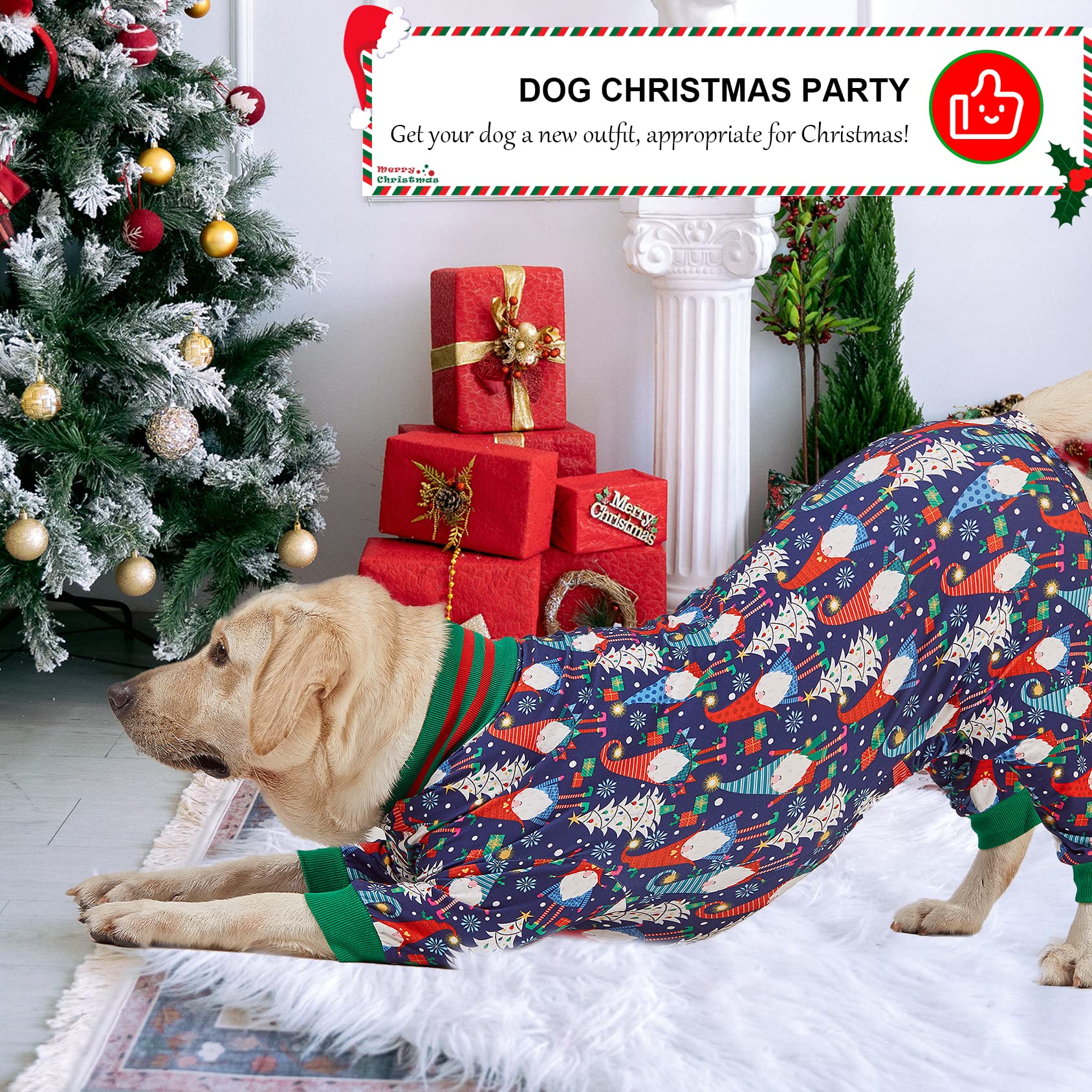 LovinPet pitbull dog pajamas fit — roomy XL for easy movement and potty breaks