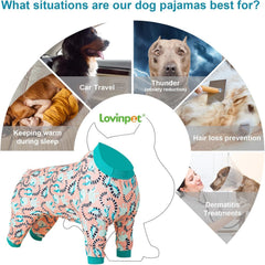 LovinPet PJS lemur print closeup shows pastel design that won’t fade.