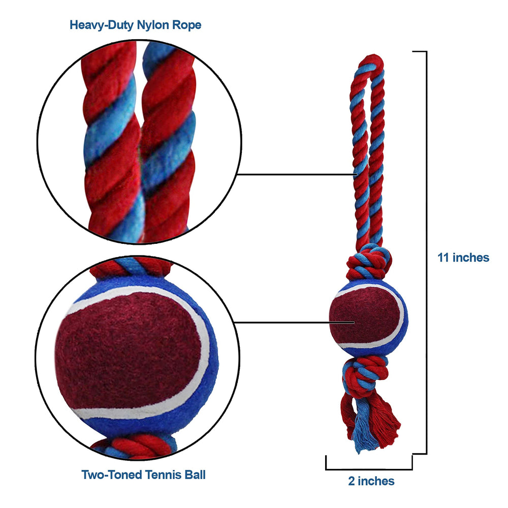 LOVINPUP bright colors help attract dogs and encourage active play.