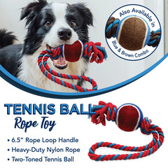 LOVINPUP nylon rope dog toy highlighting durable construction for chewers.