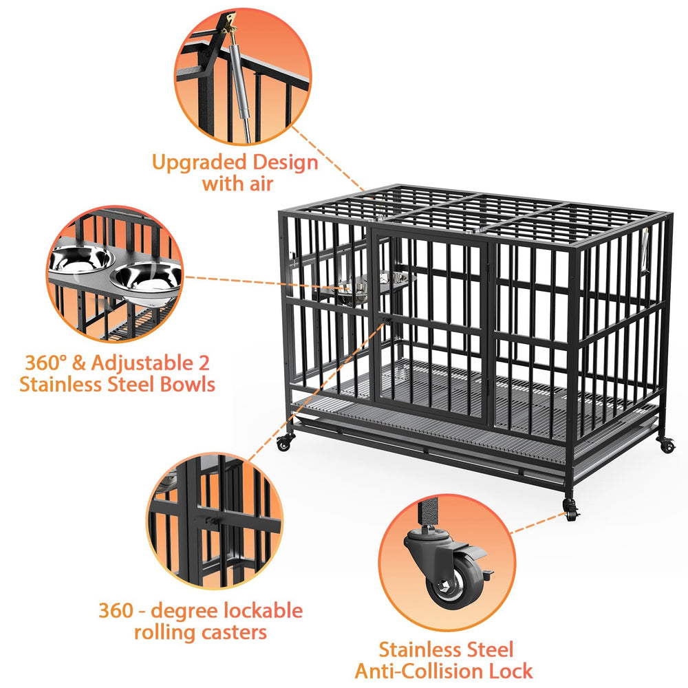 LOVMOR 360° adjustable bowls provide flexible feeding at multiple heights.