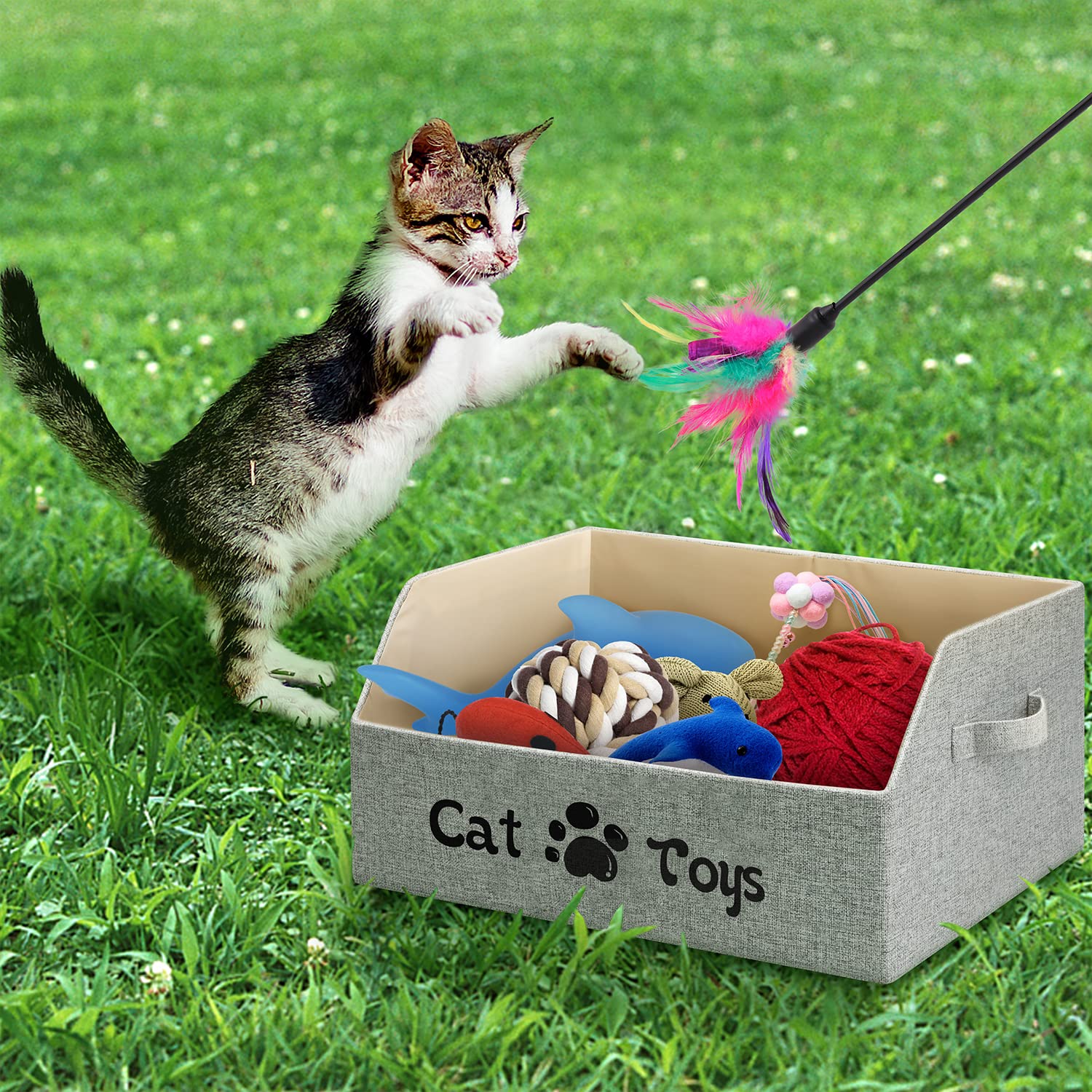 LOVSTORAGE capacity up to 22lbs offers versatile storage.