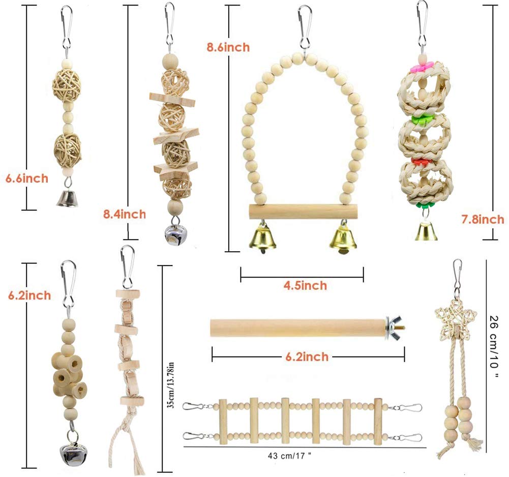 lovyoco cage toys enrichment enhances daily mental stimulation