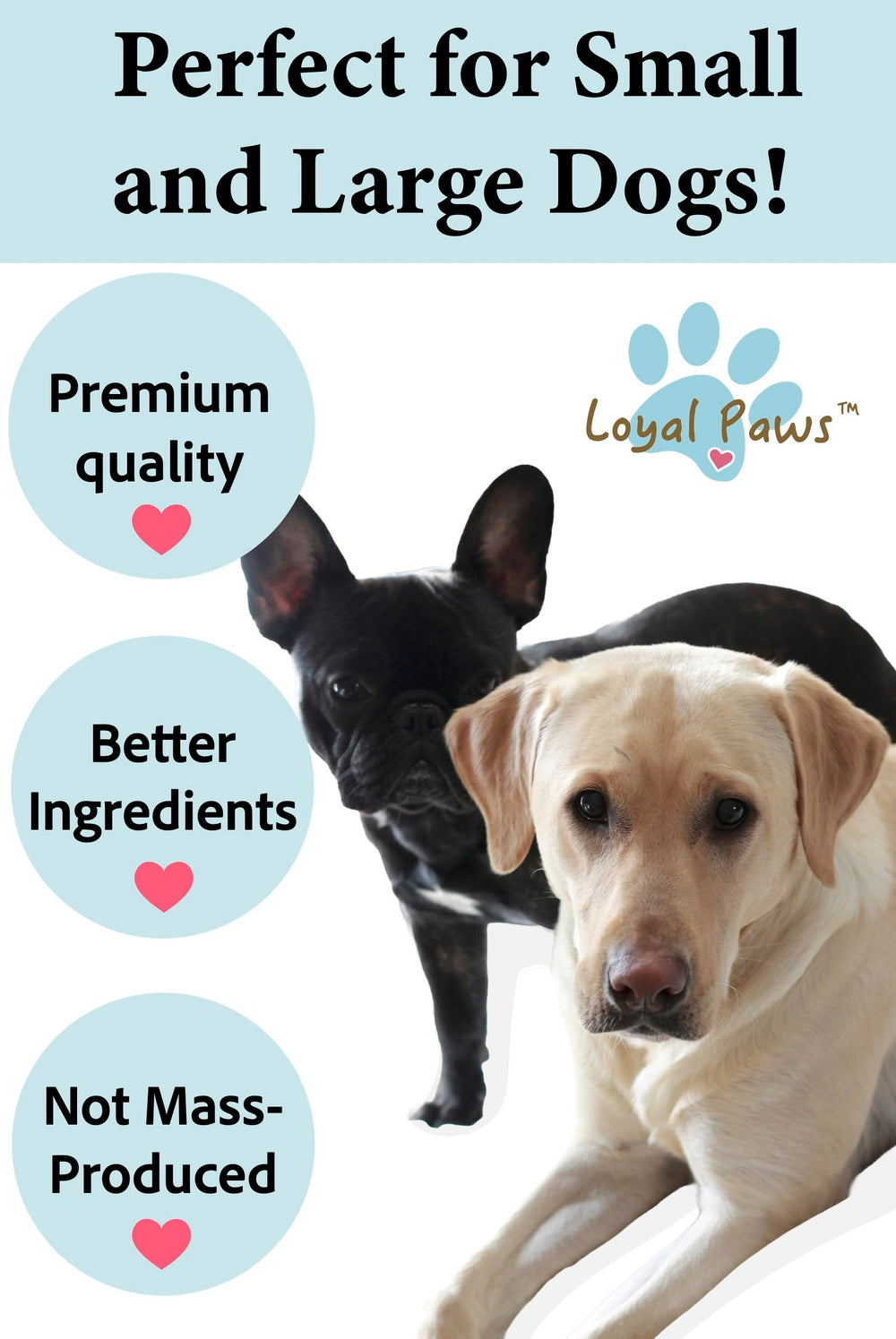 Loyal Paws Chicken Strips small breed chew is easy to break for tiny mouths.