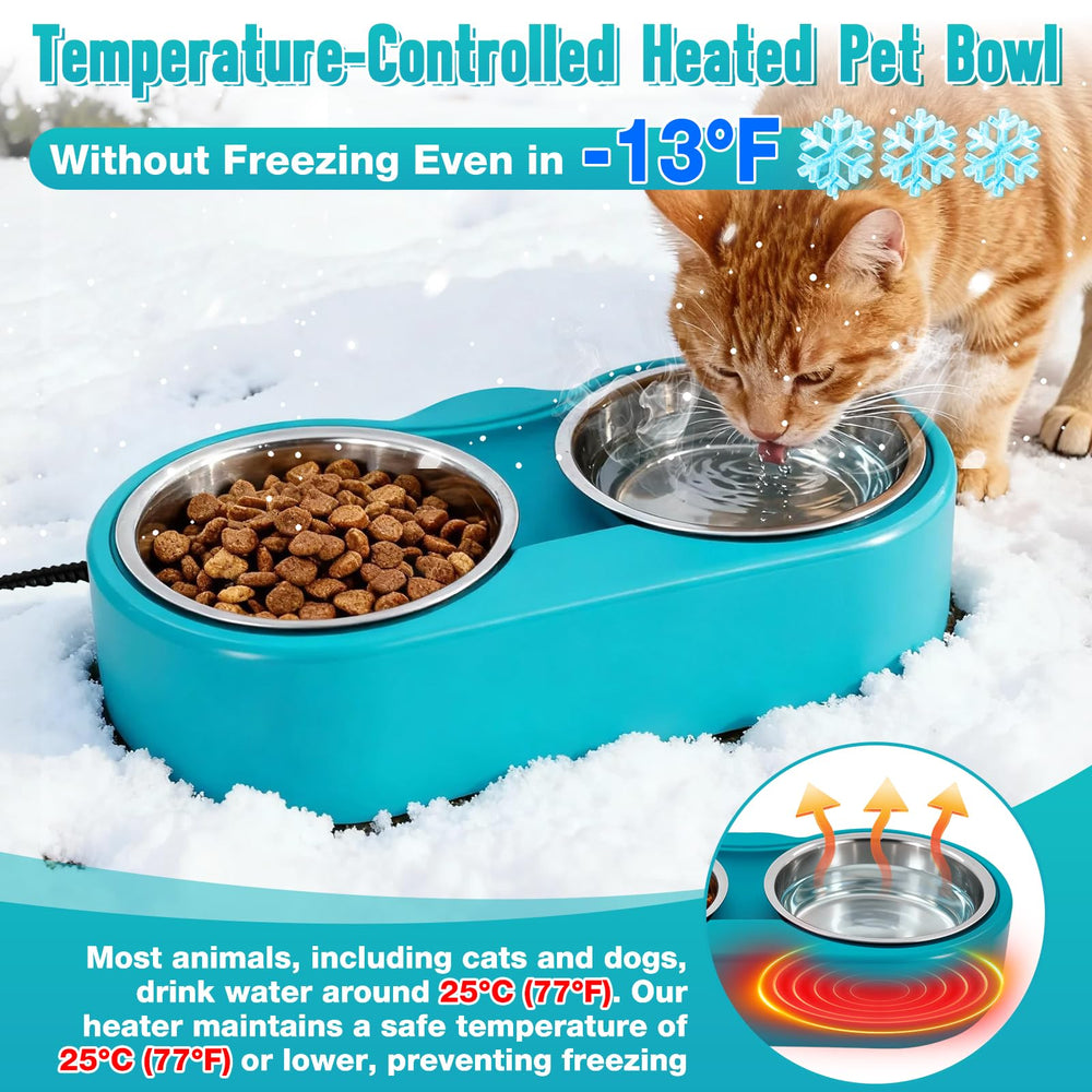 Loyala stainless-steel bowls closeup highlights durable, easy-clean surfaces for outdoor use