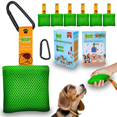 LOYGD dog scent training kit with 6 pouches for indoor nosework enrichment.