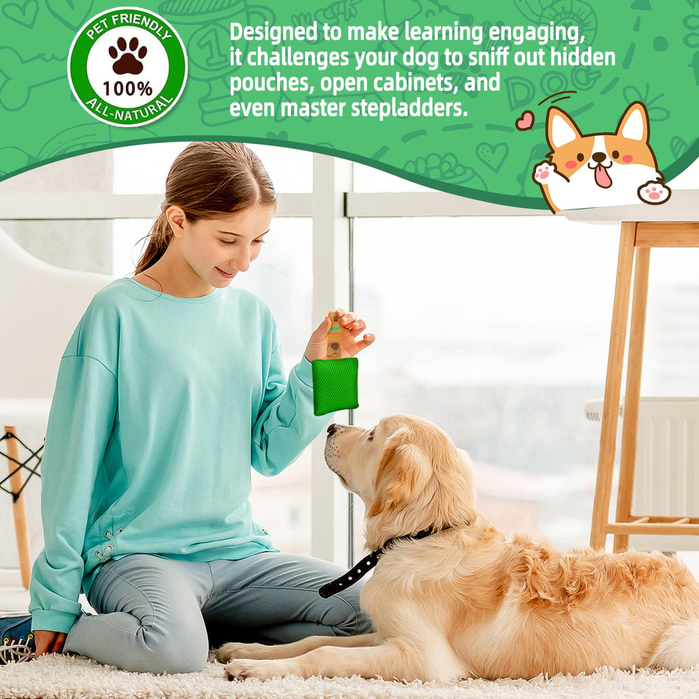 LOYGD training guide open highlighting beginner-friendly steps for progressive scent skills.
