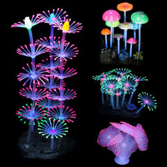 Lpraer Branch Coral glow decoration adds vibrant underwater ambiance to your aquarium.