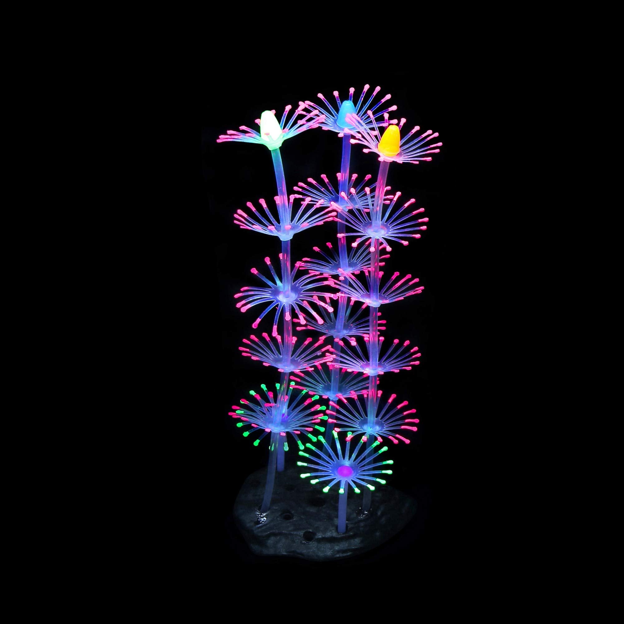 Lpraer Easy-install suction-base keeps the glow decor stable in place.