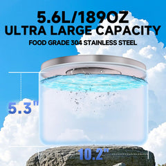 LQPBDFDC 304 stainless steel construction is durable and rust-resistant.