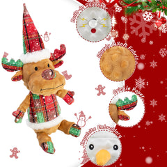 LSSYYQQ interactive dog toy teething deer keeps dogs engaged during playtime