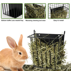 LUAVIARU adjustable-hook design prevents tipping during cage activity