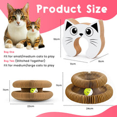 LUBANA Kitty Curls bell ball teaser delivers interactive hunting-like fun.