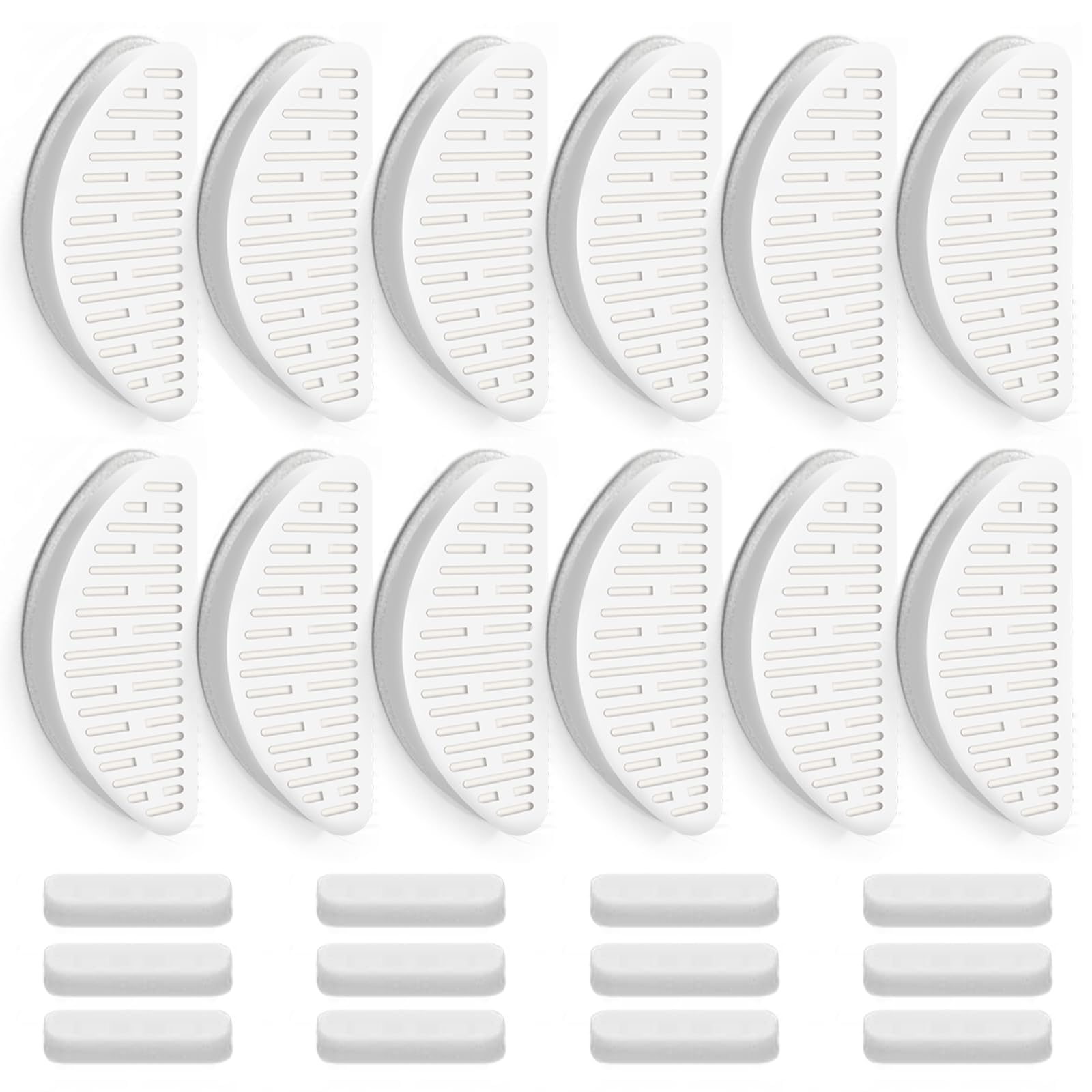 LUBERDUSH cat fountain filter 12-pack for clean water and hair removal