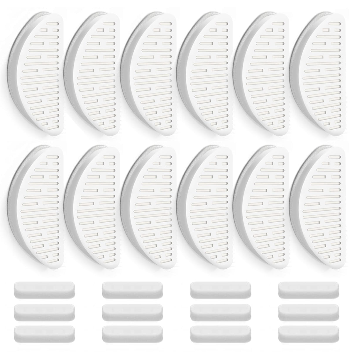 LUBERDUSH cat fountain filter 12-pack for clean water and hair removal