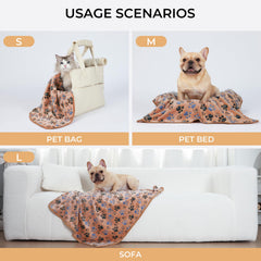 Luciphia blanket texture closeup highlights coral velvet softness and cozy feel