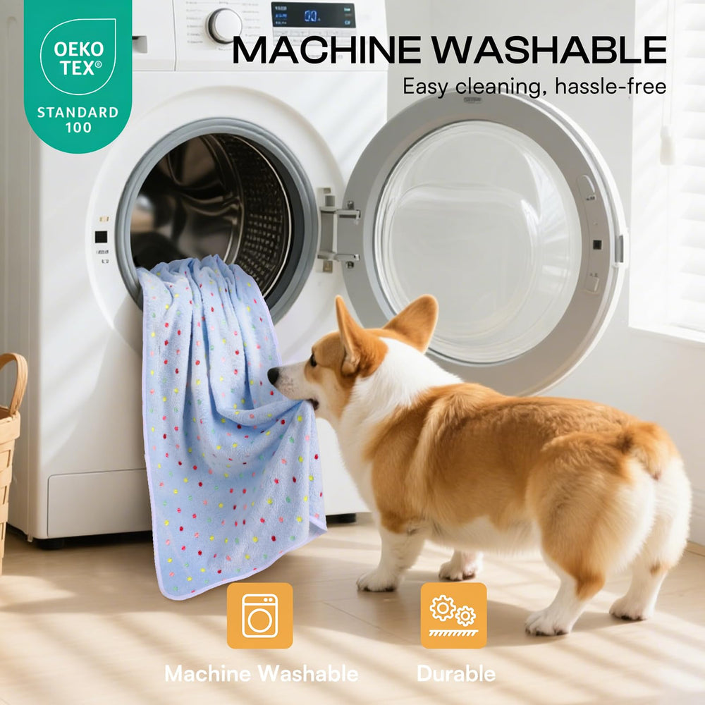 Luciphia machine-washable blanket easy care after adventures.