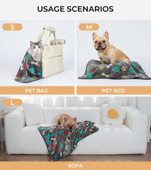 Luciphia pet blanket medium size 30 by 20 inches for dogs and cats.