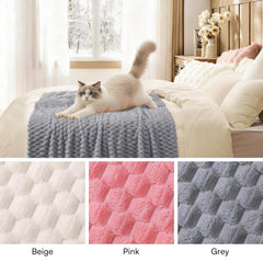 Luciphia Soft fleece fits dog beds for year-round comfort