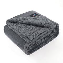 Luciphia waterproof blanket inside layer protects furniture from spills with a durable core.