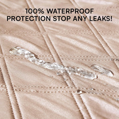 Luciphia waterproof couch cover anti-slip bottom keeps the cover in place