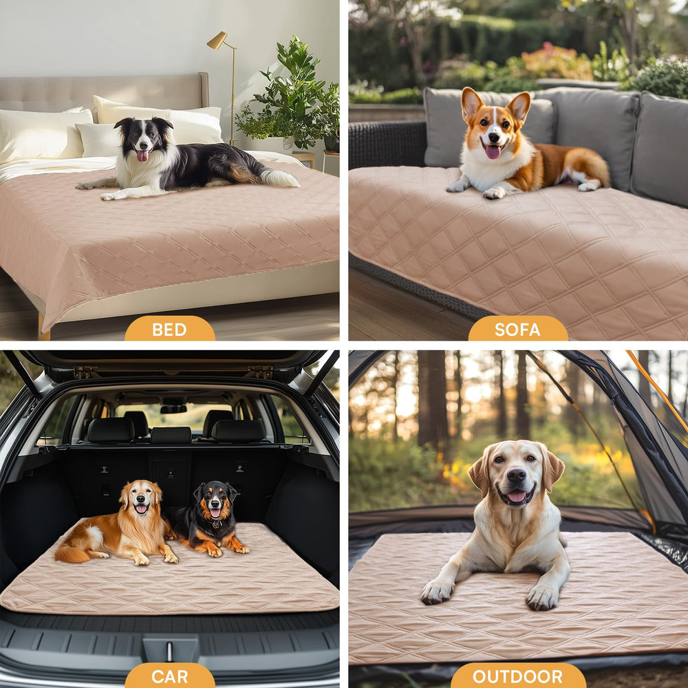 Luciphia waterproof couch cover pet-friendly use on couches, beds, or car seats