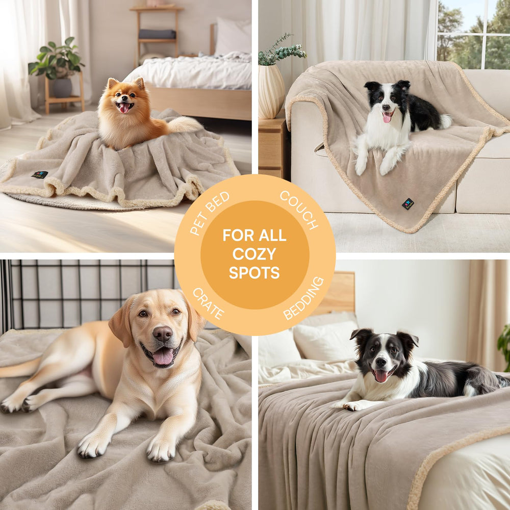 Luciphia waterproof pet blanket car seat usage to keep upholstery clean.