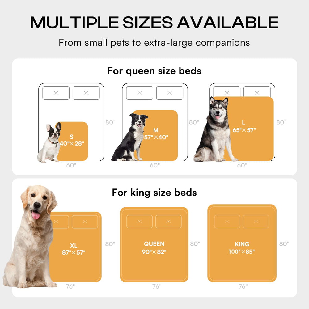 Luciphia blanket across a multi-pet living space showcasing hair resistance