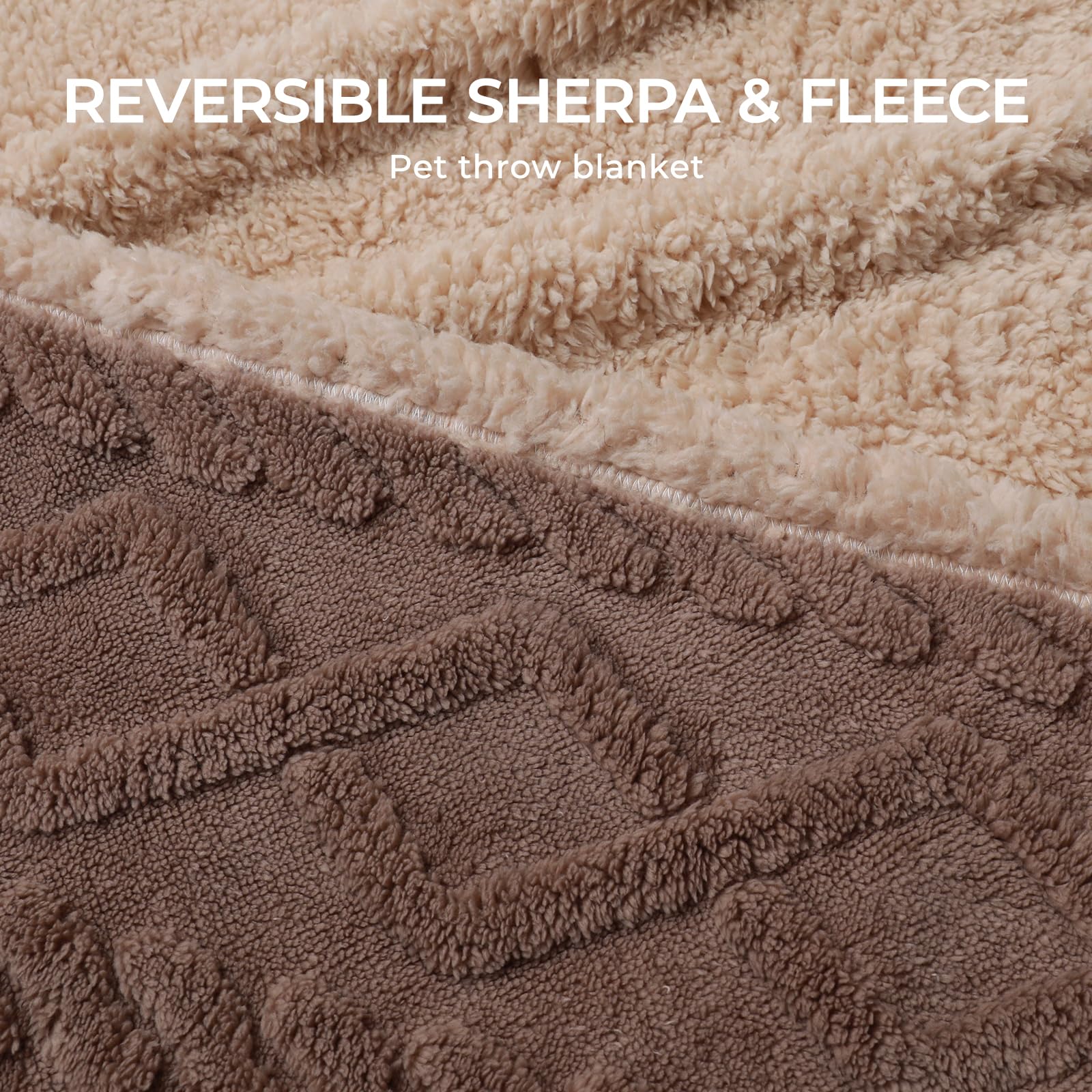 Luciphia non-pill sherpa fabric is skin-friendly and durable
