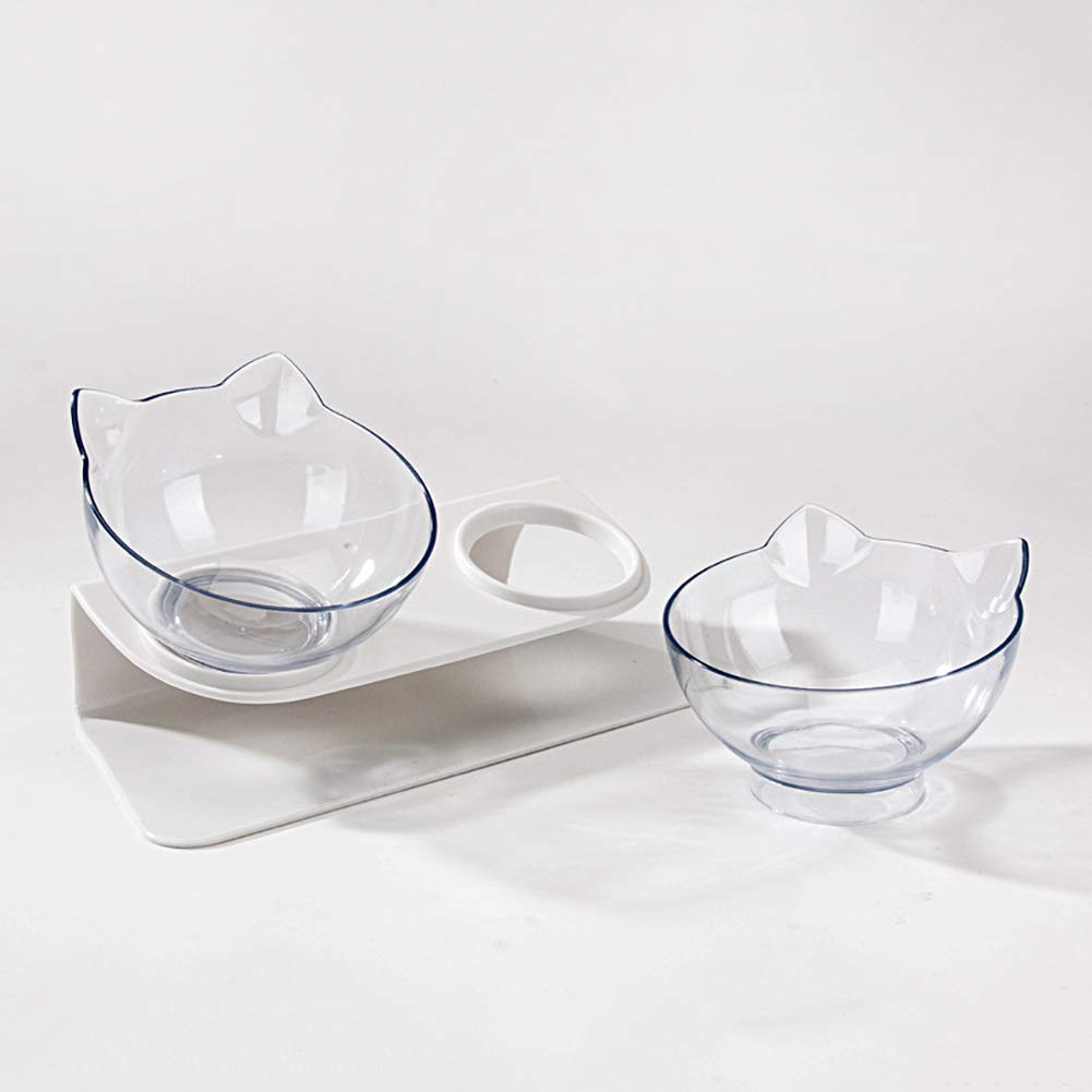 Luck Dawn transparent bowls help monitor intake and portions.