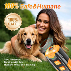 Lucken Bee dog bark deterrent remote control — convenient, long-distance training control.
