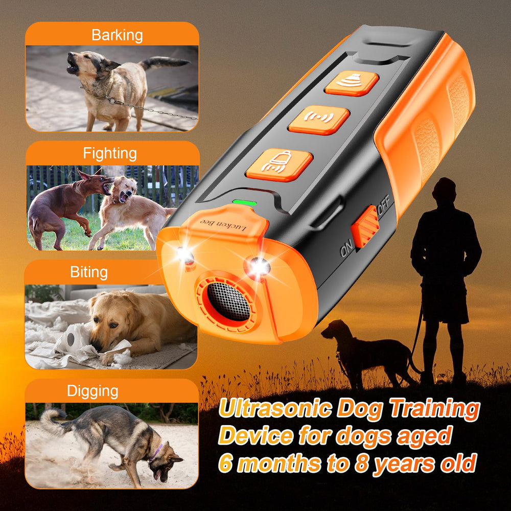 Lucken Bee dog bark deterrent training solution — supports calmer behavior through three modes.