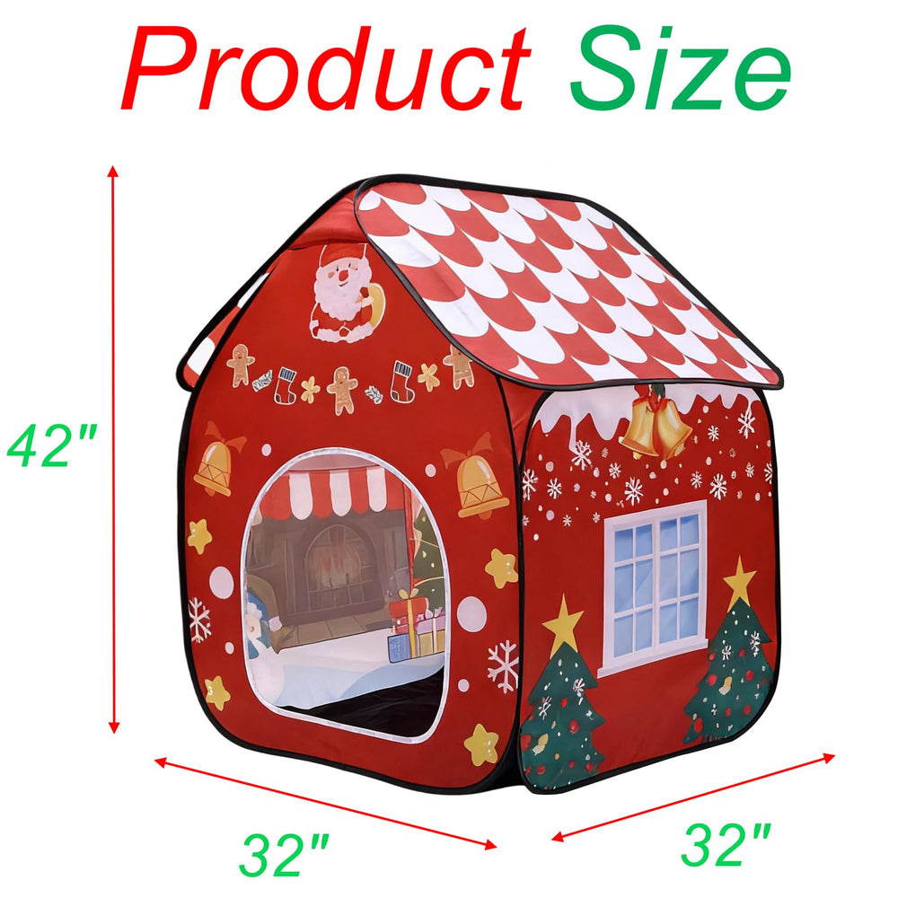 LUCKITTY foldable indoor dog house setup demonstrates easy assembly for holidays