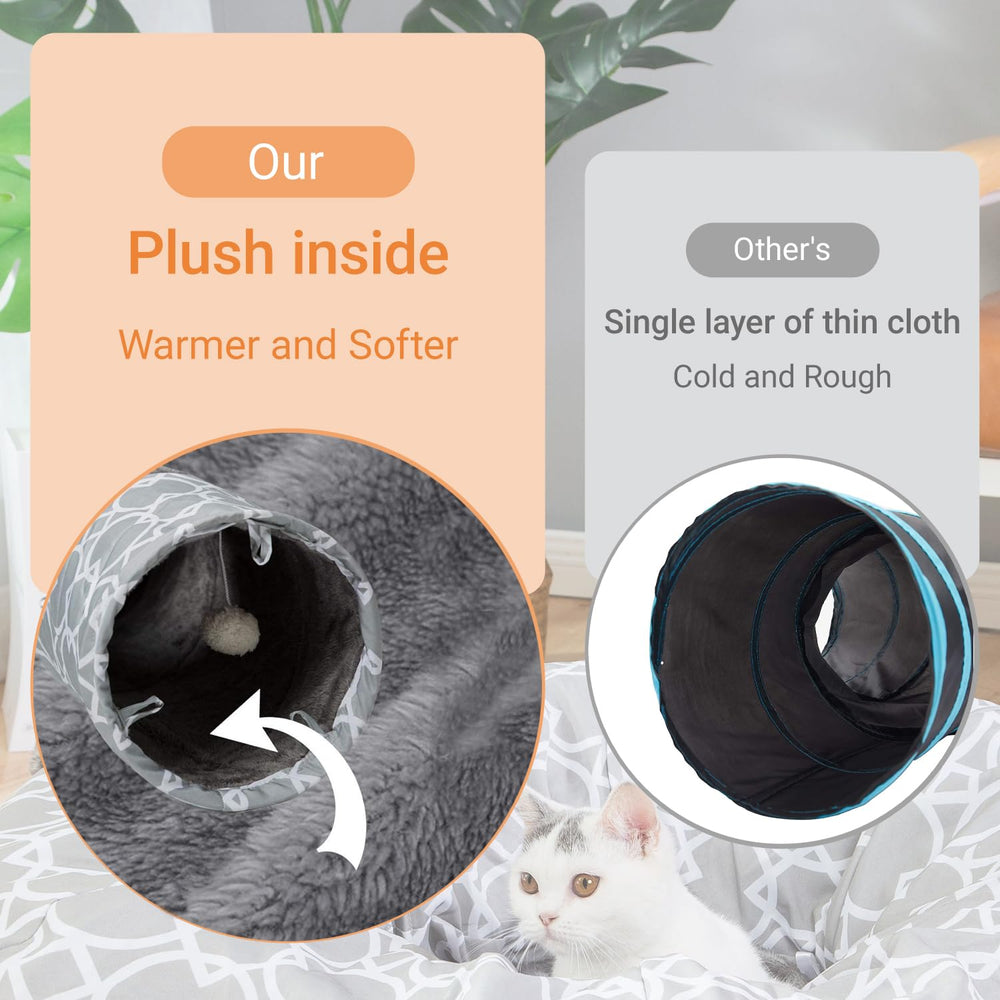 LUCKITTY collapsible storage design makes it easy to tuck away after play.