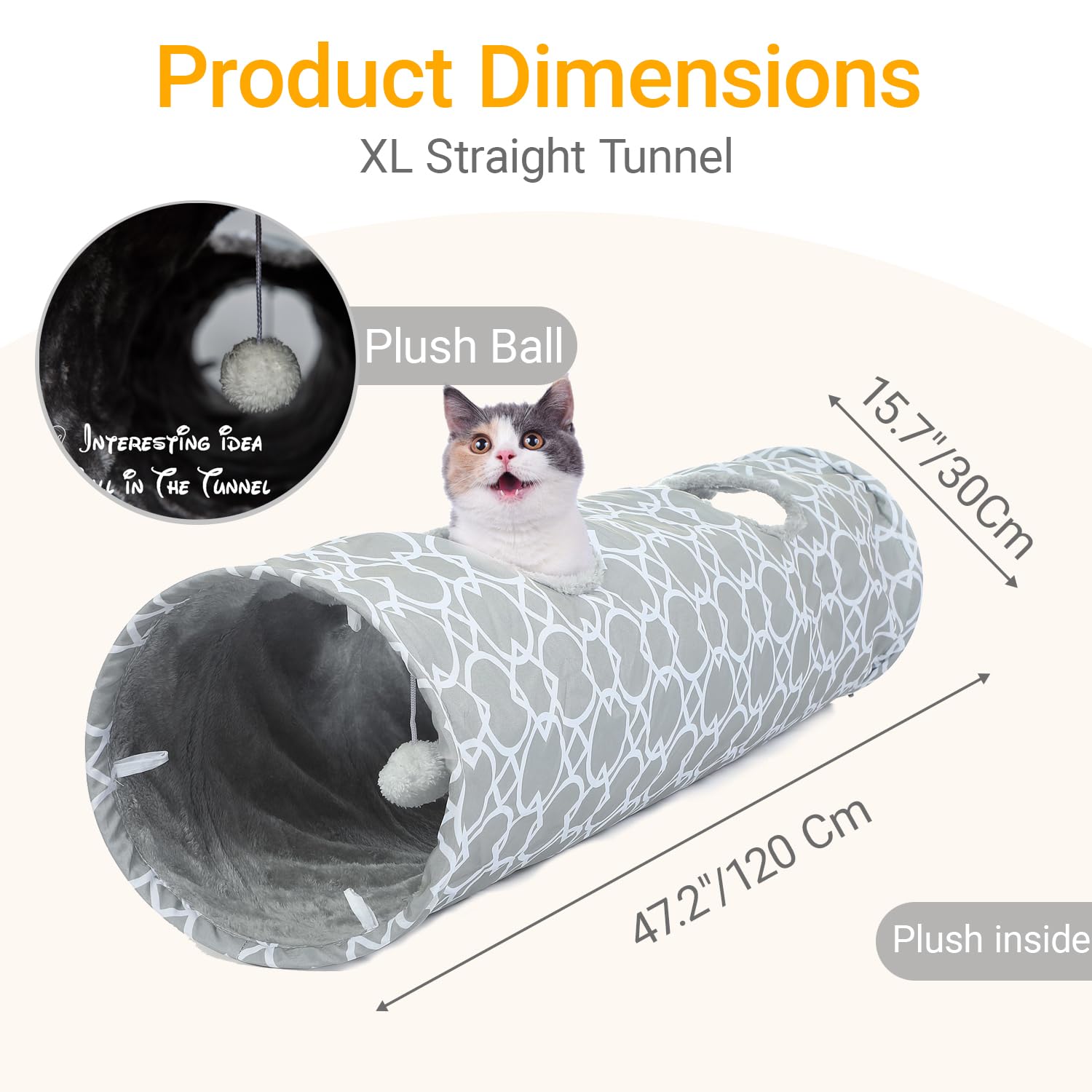 LUCKITTY outer-waterproof-oxford fabric resists wear during active play.