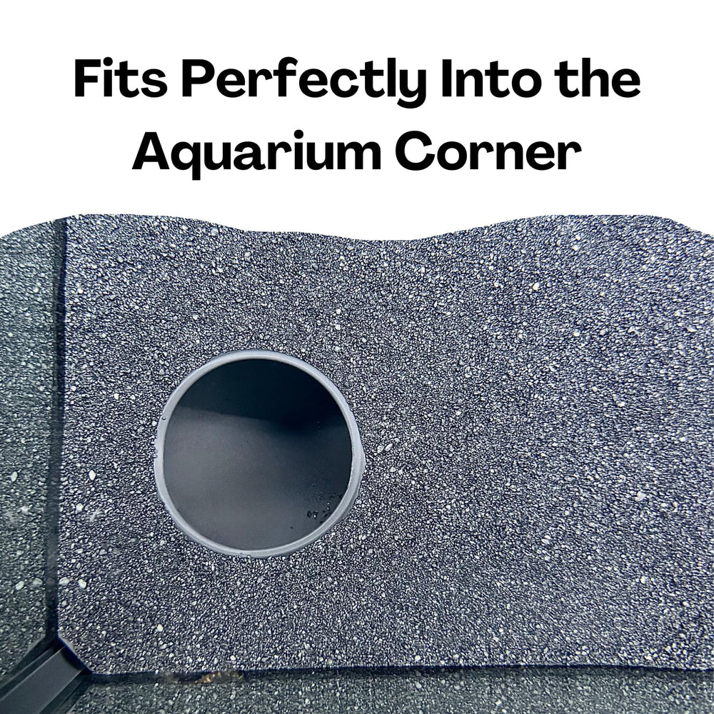 Lucky Critter aquarium-safe plastic construction ensures durable shelter.