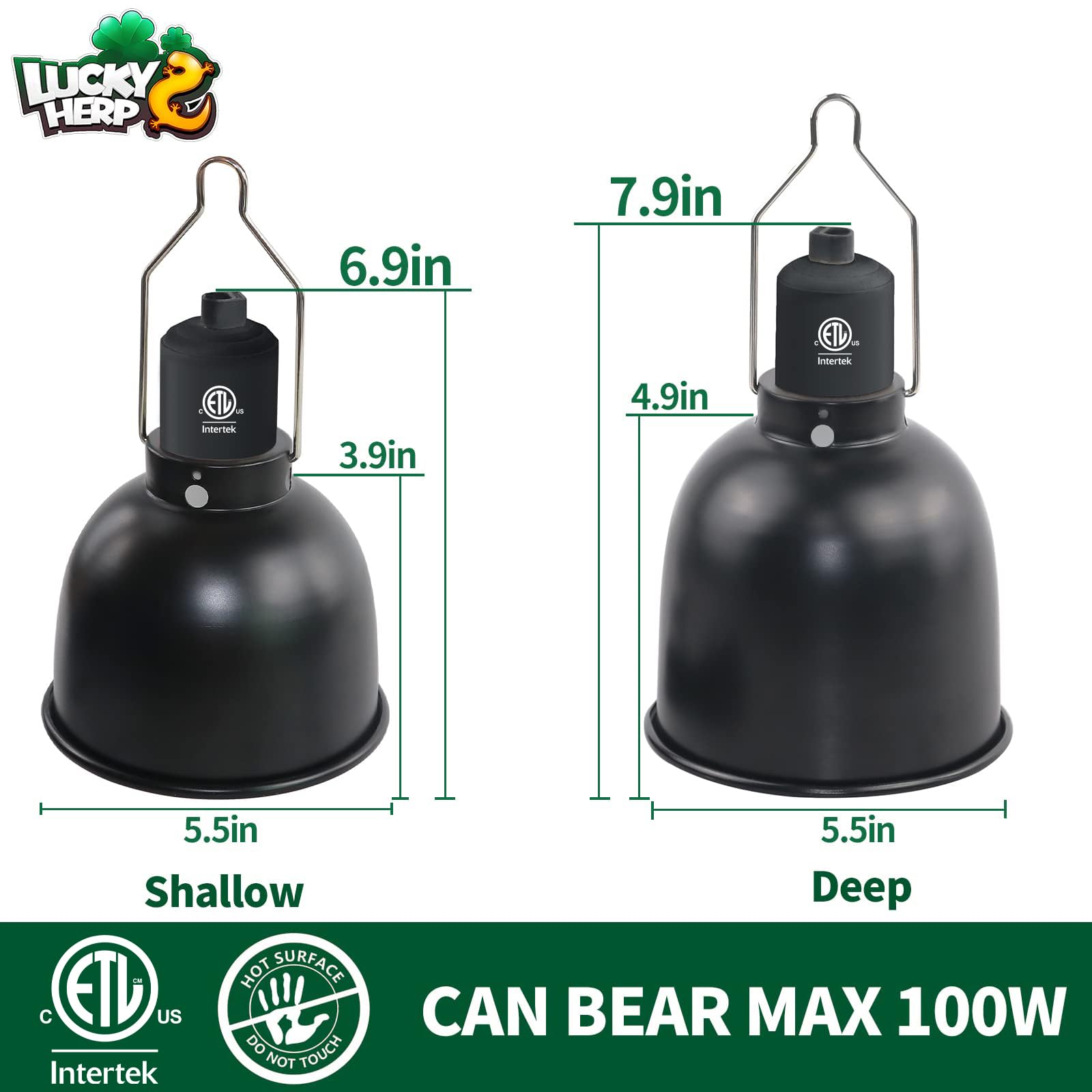 LUCKY HERP heat bulb setup for reliable basking warmth and consistent daylight cycles