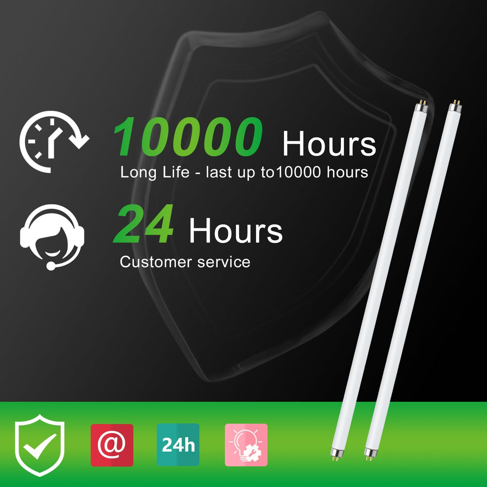 Lucky Herp long-life UVB-t8 15W lamp offers durable, low-attenuation performance