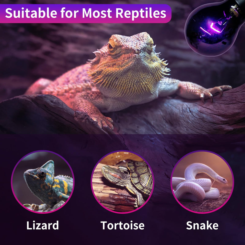 LUCKY HERP standard E26 base compatibility for easy replacement
