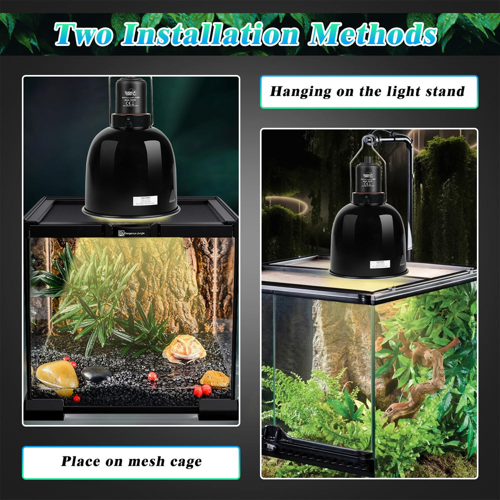 LUCKY HERP timer function display: scheduling and power memory features