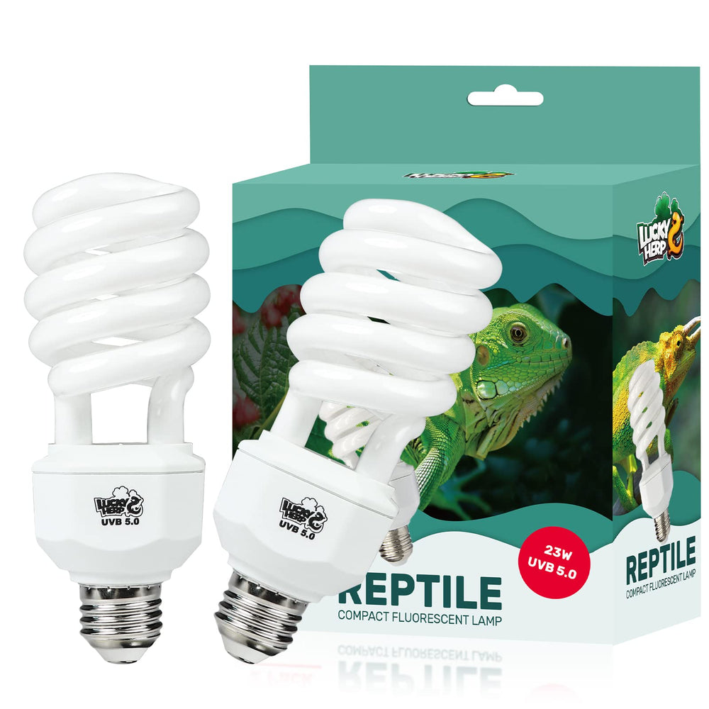 LUCKY HERP UVB bulb pack for dual terrariums enabling consistent exposure
